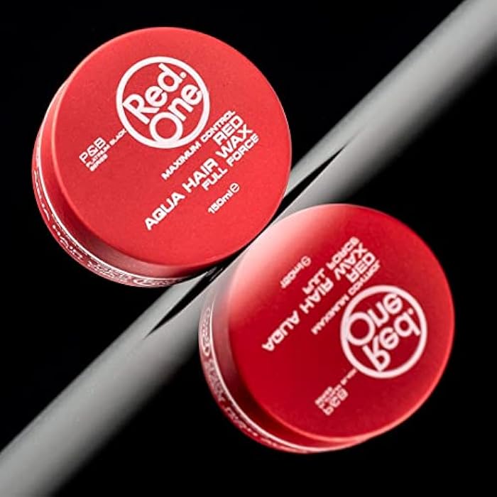 RedOne Hair Styling Aqua Wax Red 150 ml | Edge Control | Hair Gel Wax | Ultra Hold | Strawberry Scent | Men & Women Hair Wax | Maximum Control - Image 5